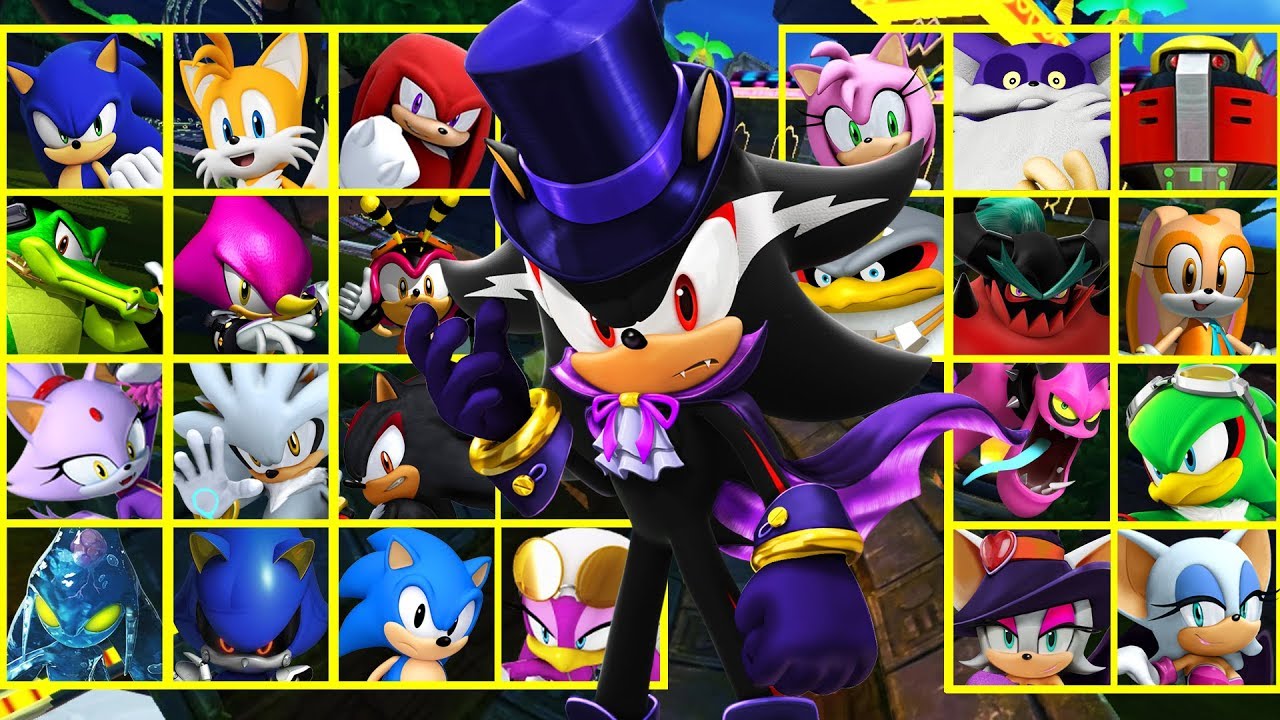 sonic forces speed battle favorite character
